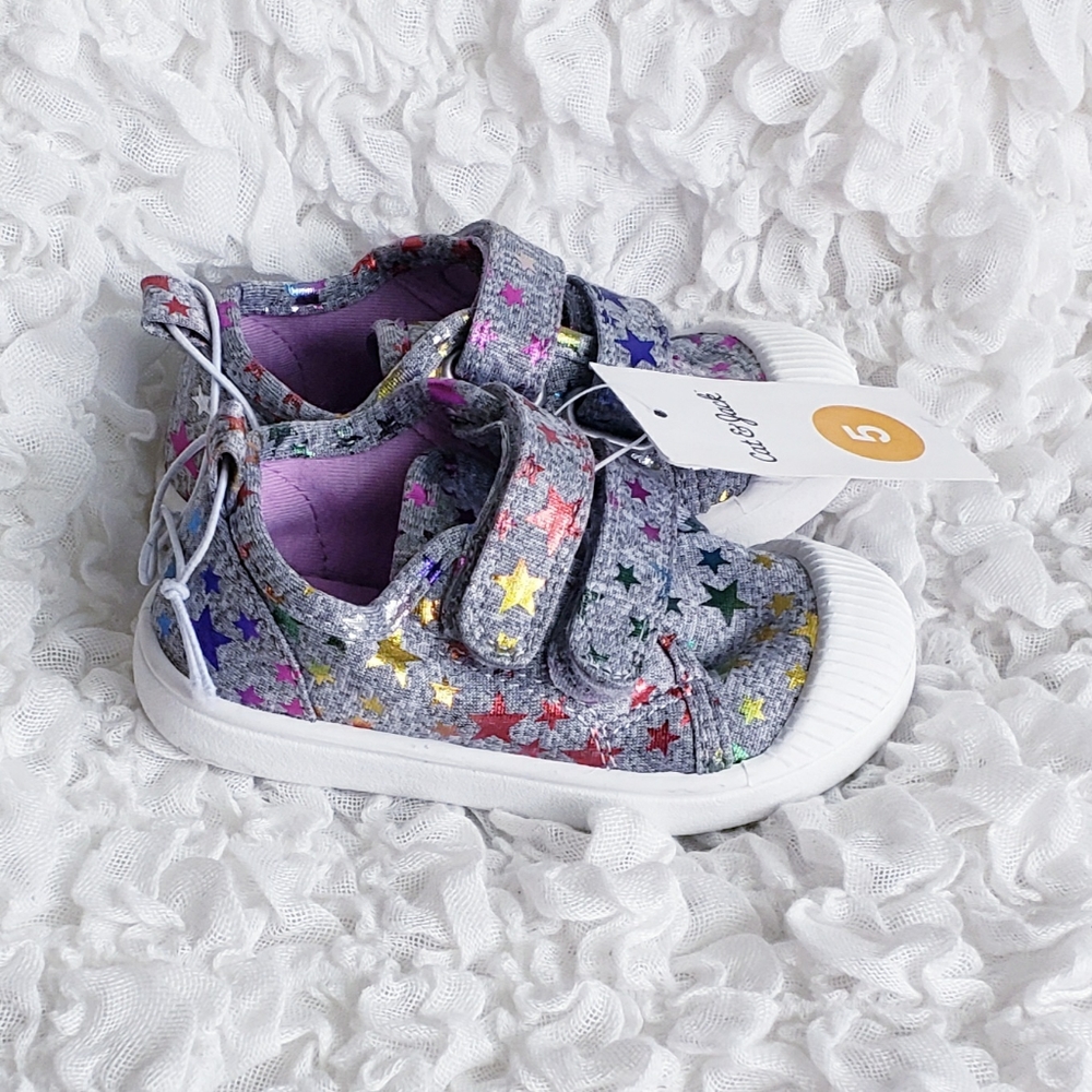 🆕️ Baby Girls sneakers Size 5 - Picture 3 of 5
